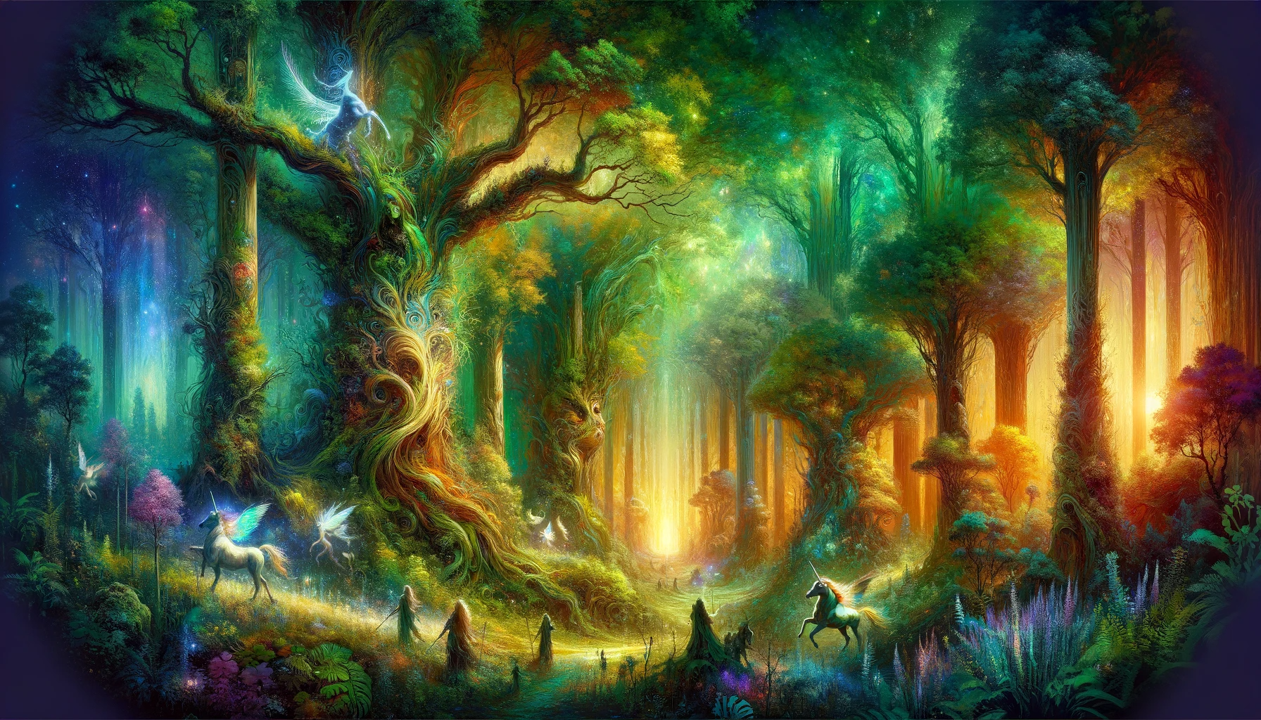 Mystical forest