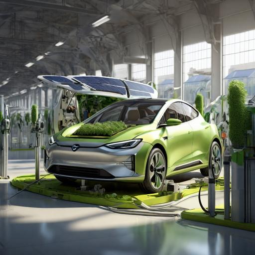 Eco-friendly automotive factory