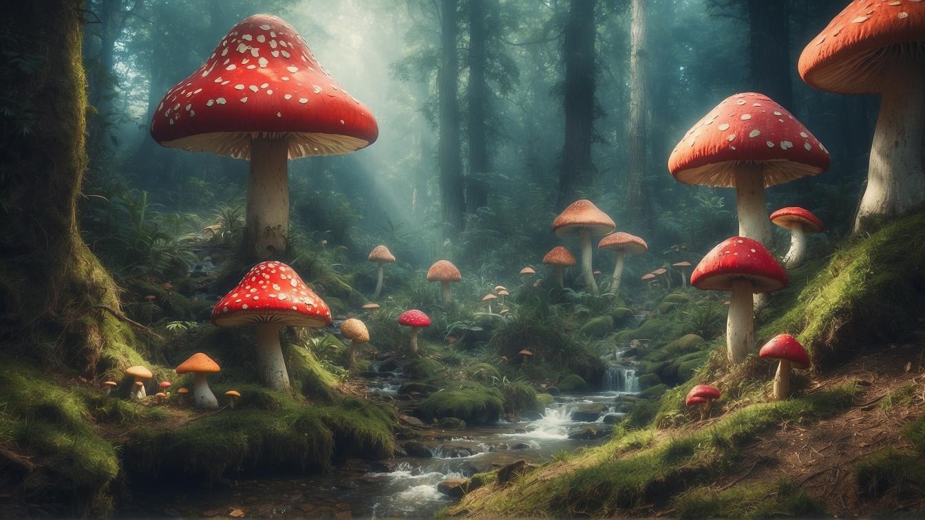 A magical forest
