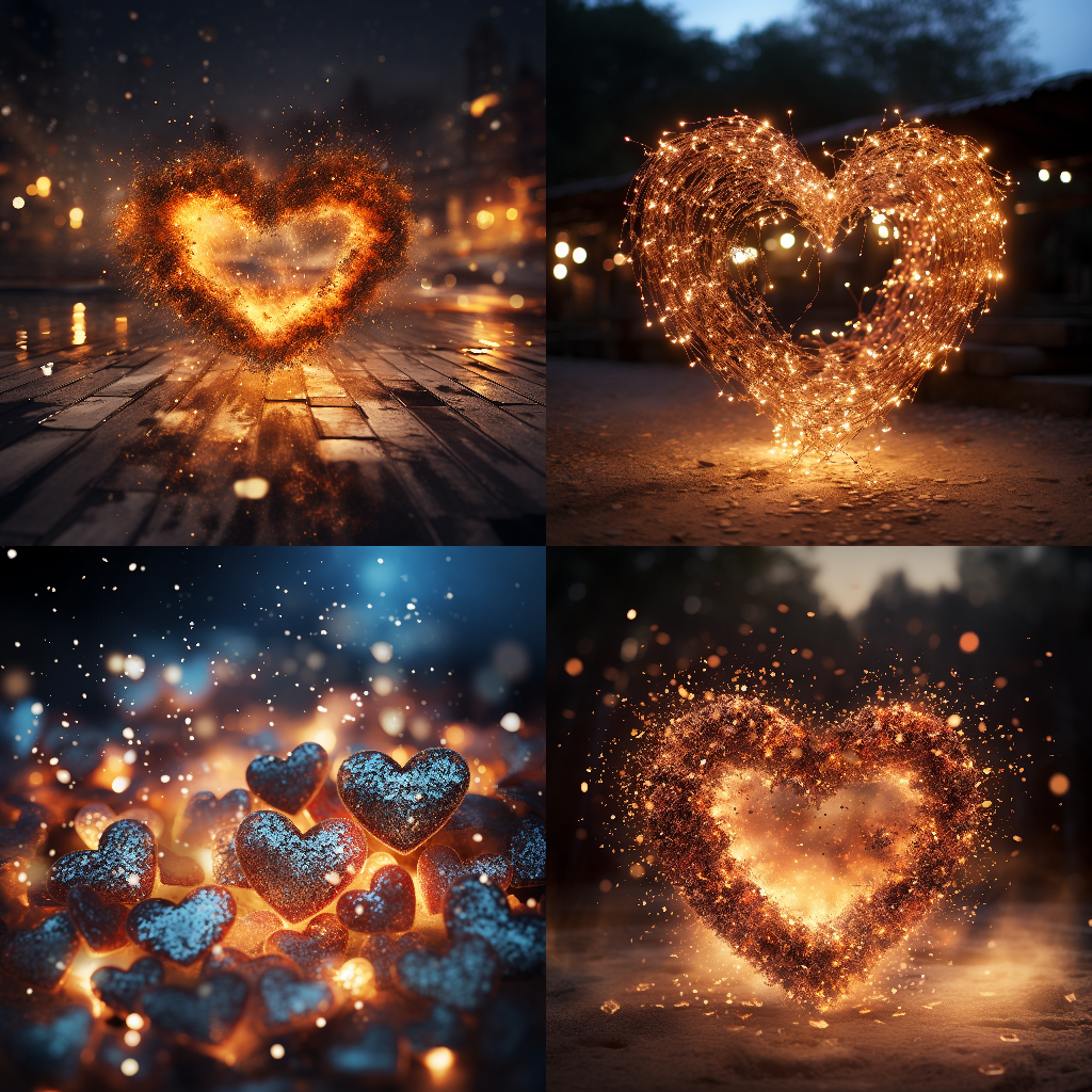 Heart-Shaped Sparks Ensemble