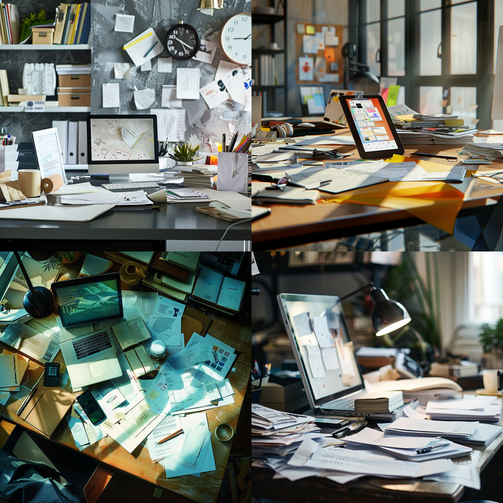 Desk Transformation: From Clutter to Digital Elegance
