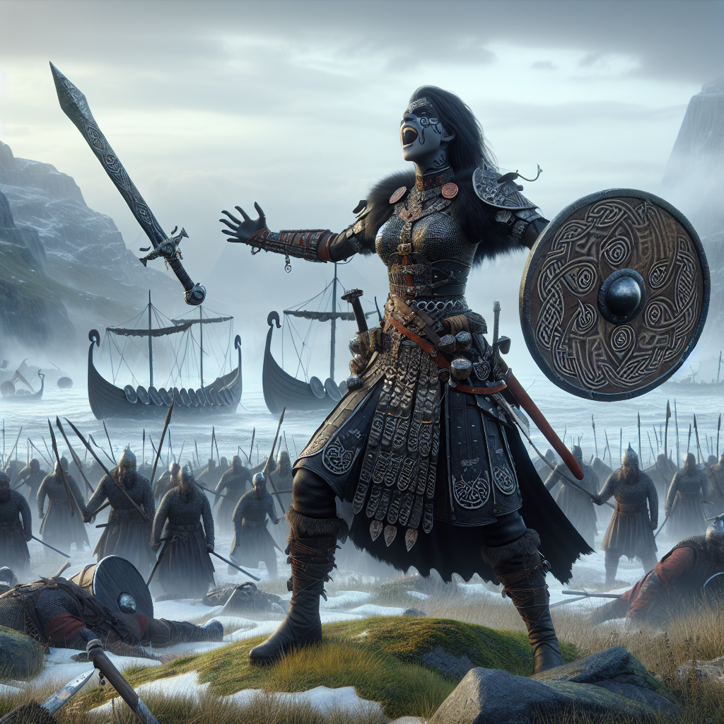 Viking Skald's Battle Hymn - A Cinematic Fantasy Scene