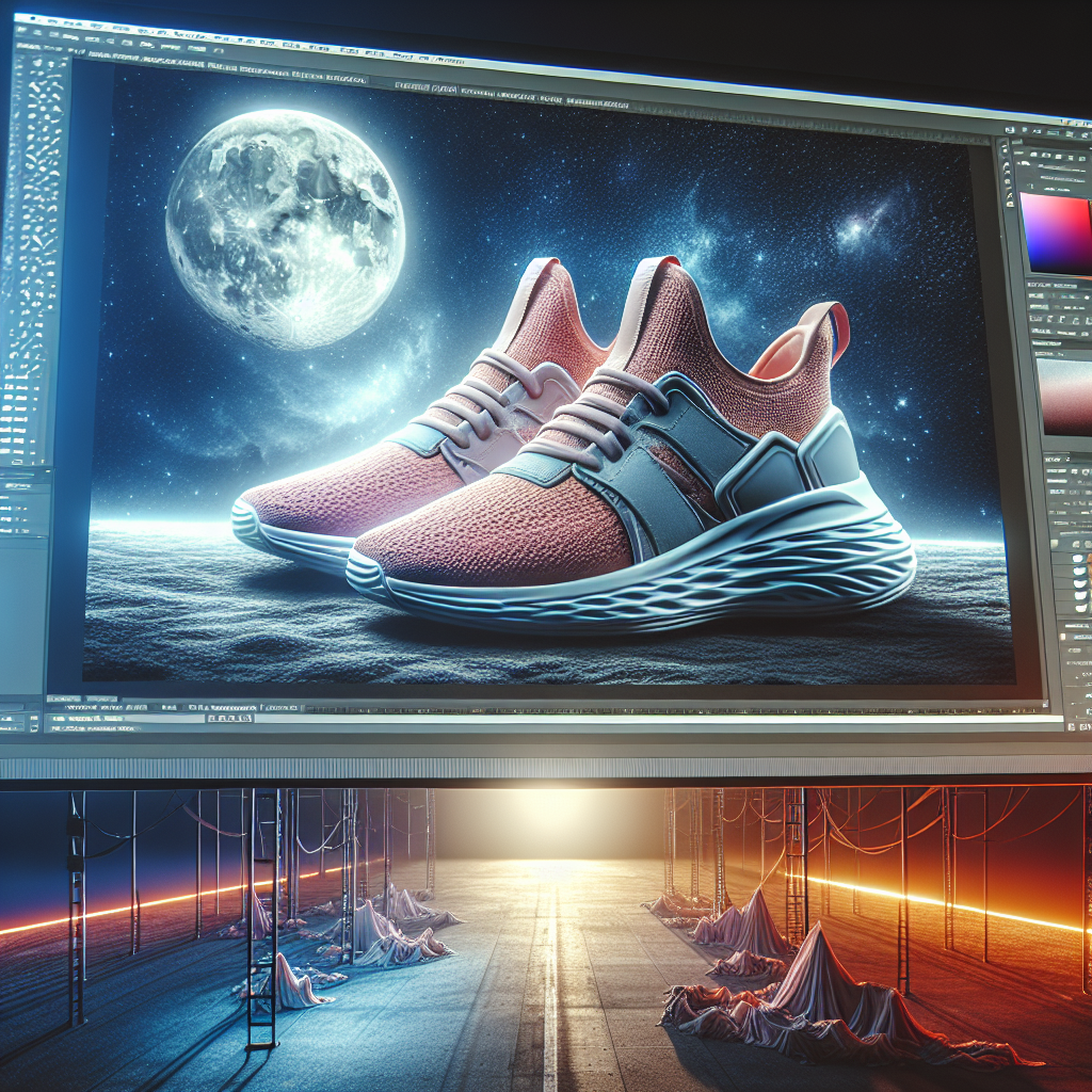 Surreal New Moon Sports Shoes Showcase
