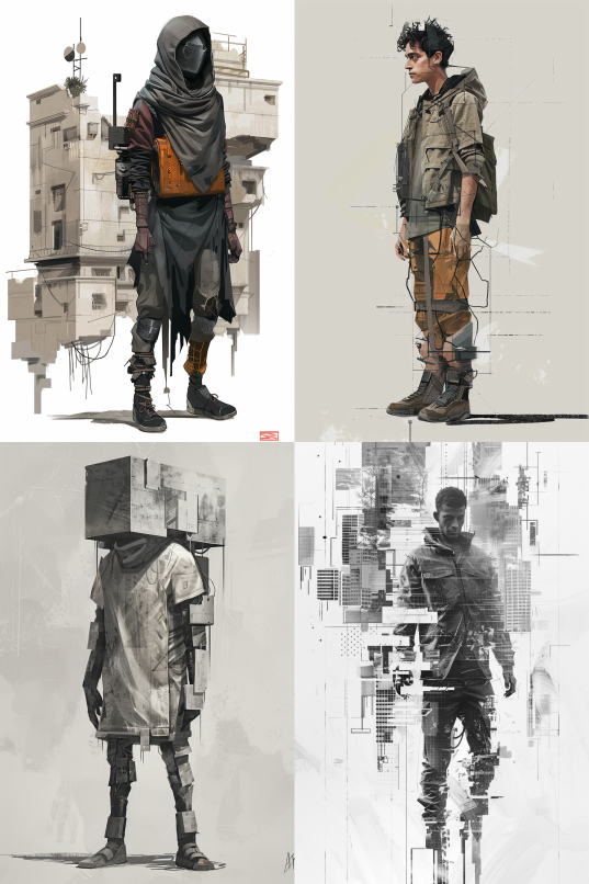 Architectural Character Concept Design