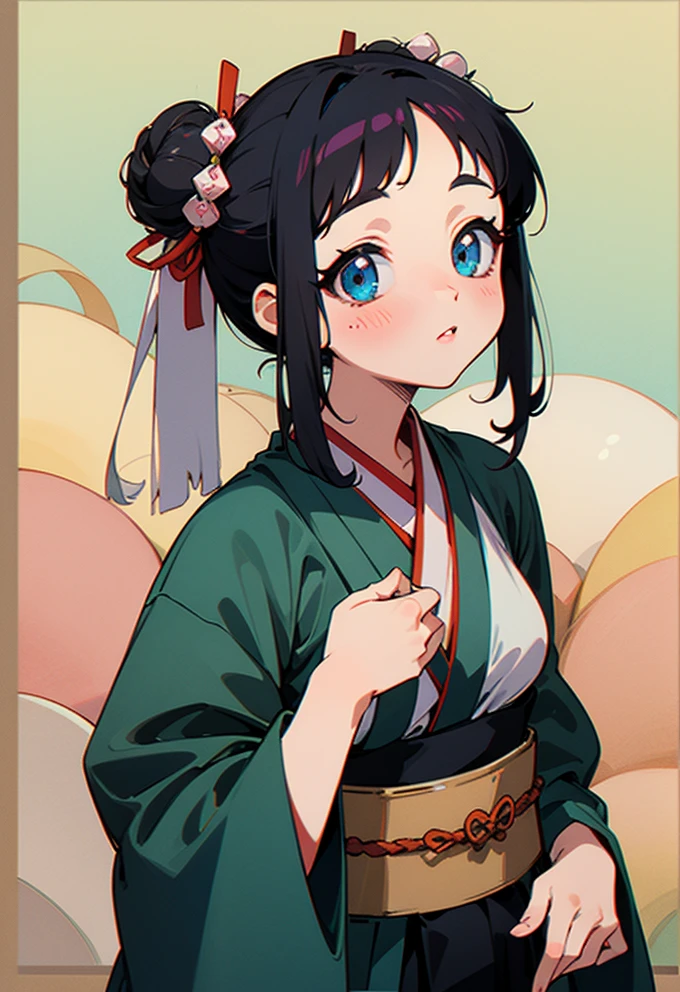 Ancient Chinese Princess in Retro 1990s Anime Style