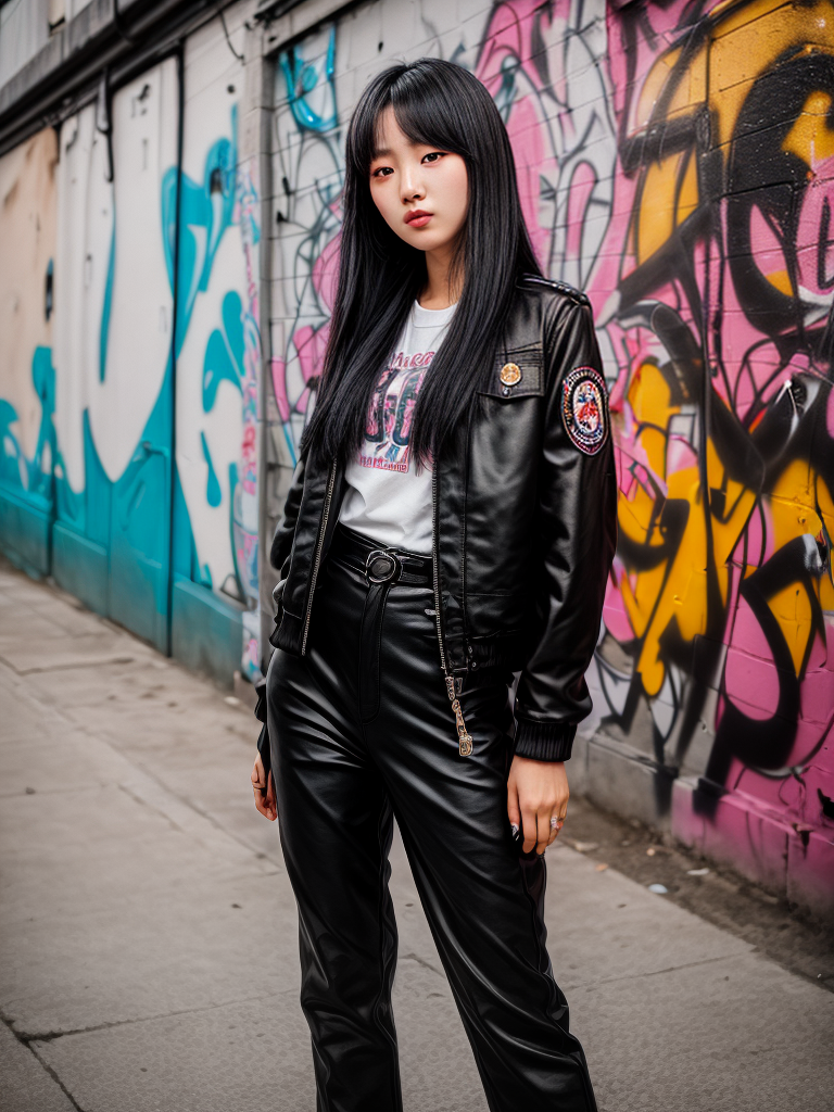 Urban Warrior: A Confident Korean Idol