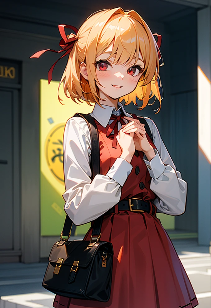 Chisatoniki: A Stylish Anime School Girl in the City