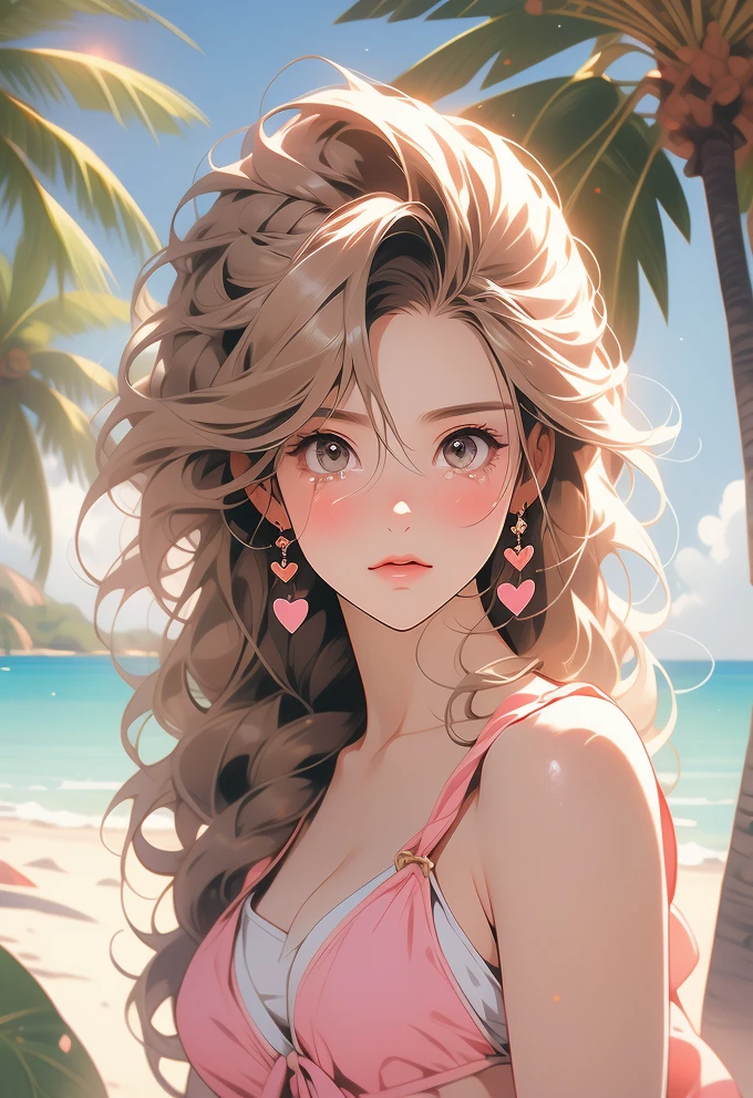 Tropical Joy: An Anime Beach Day