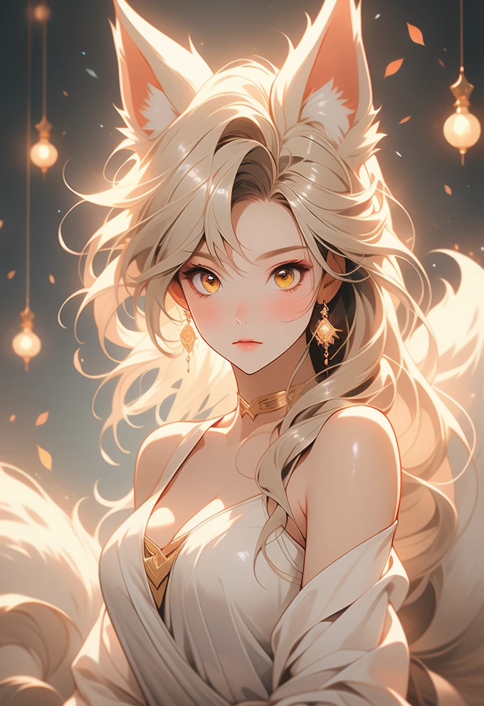 Enchanting Fox Spirit: A League of Legends Anime Girl