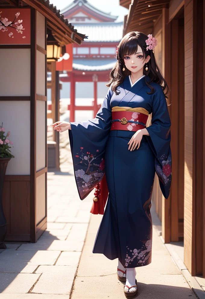 Radiant Geisha: A Russian Goddess in Japanese Elegance