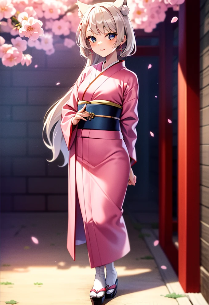 Elegant Sakura Goddess: A Hyper-Realistic Anime Princess