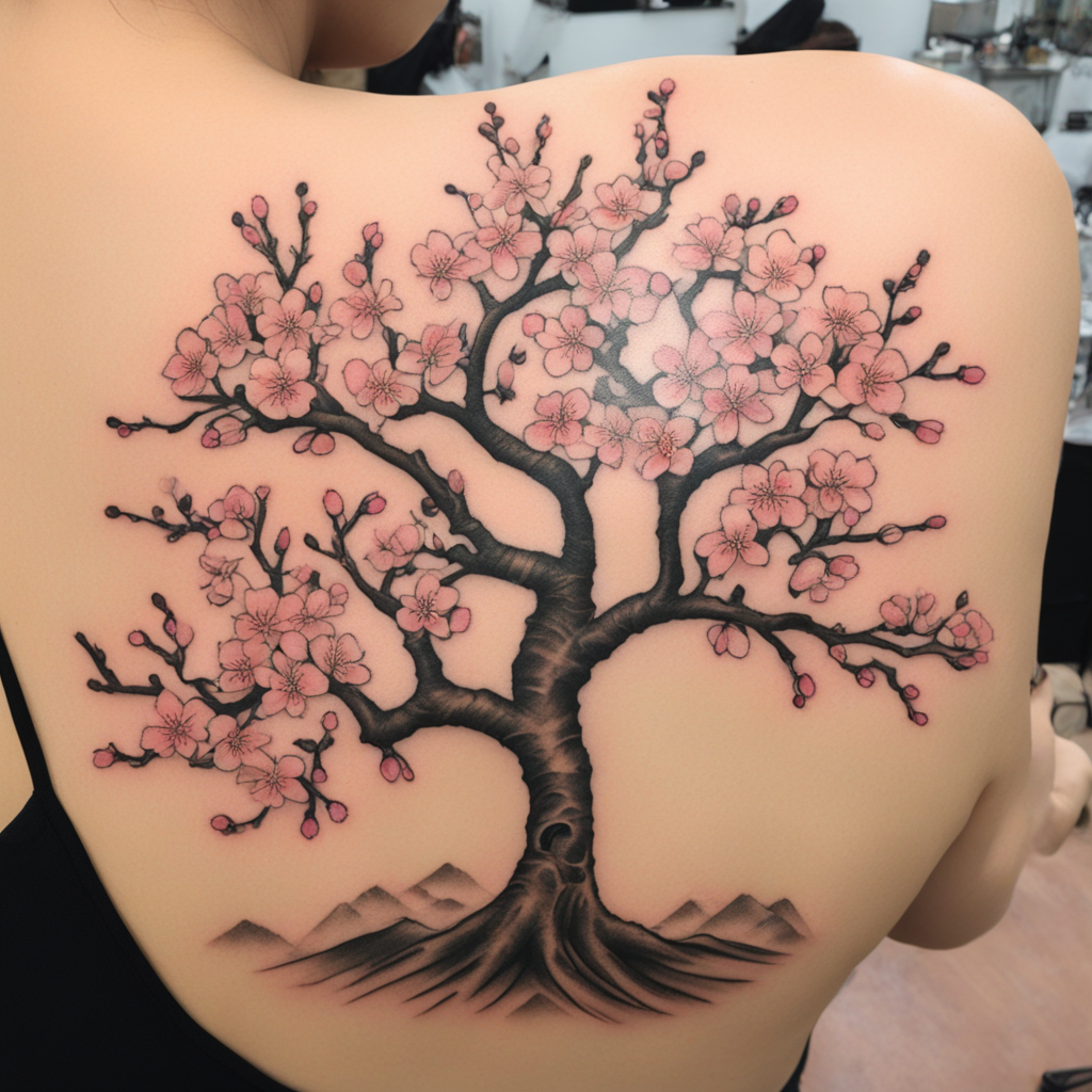 Blossoms of Love: A Family Tattoo Tribute