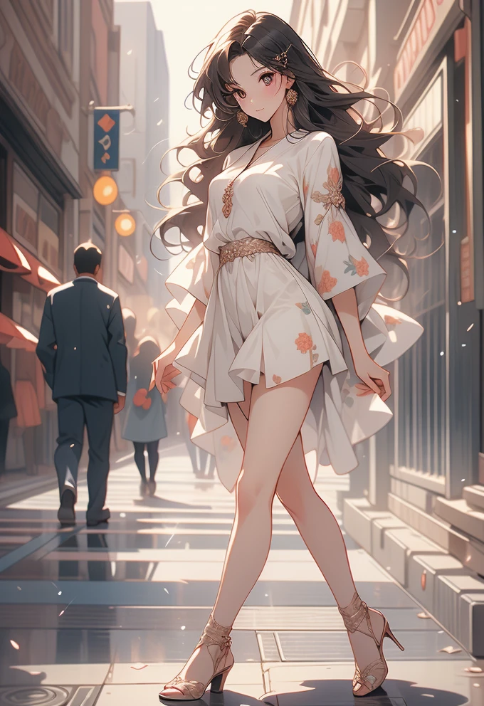 Urban Elegance: The Art of the Shining Anime Girl