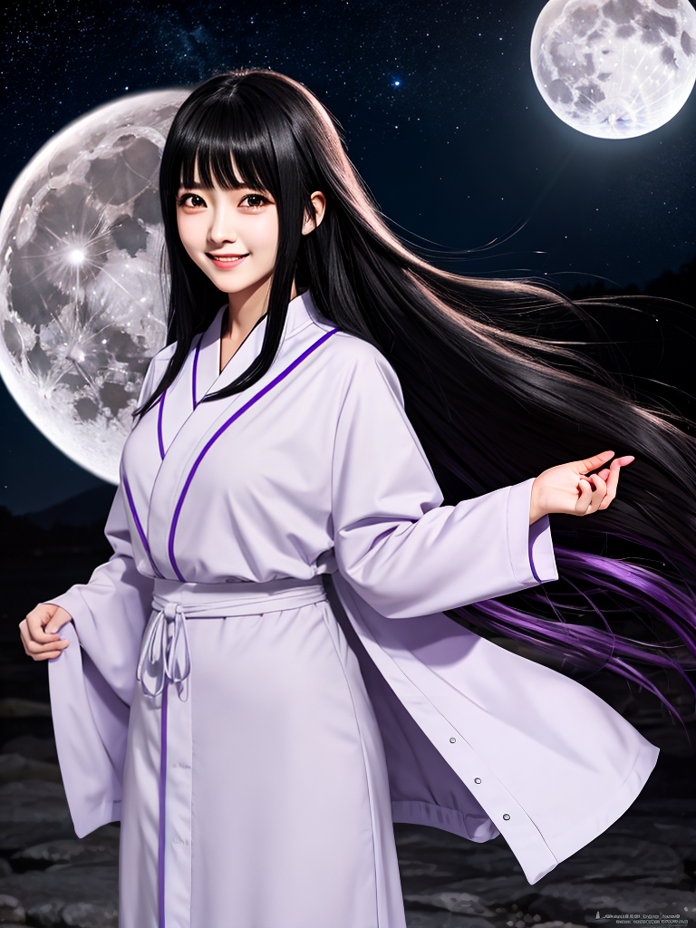 Moonlit Serenity: Hyuga Hinata