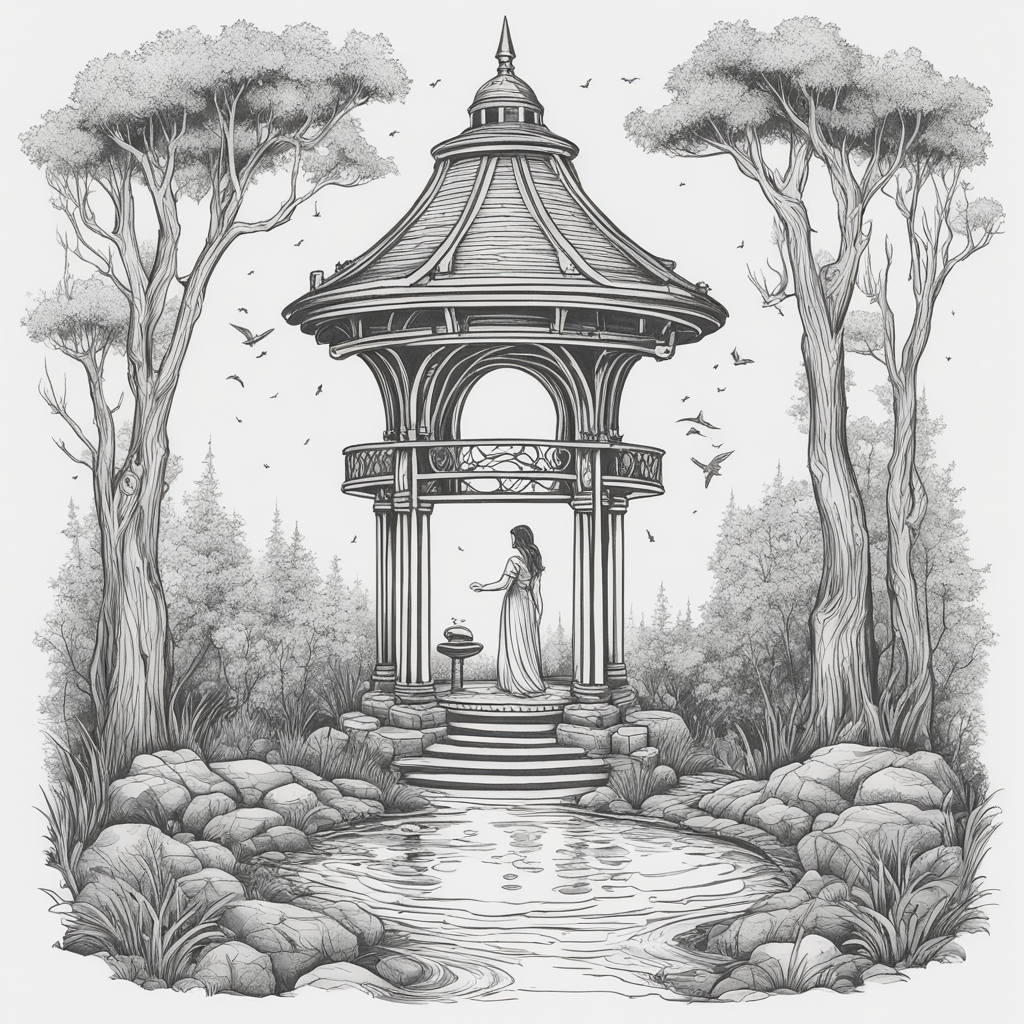 Whispers of the Forest: A Wishing Well Journey