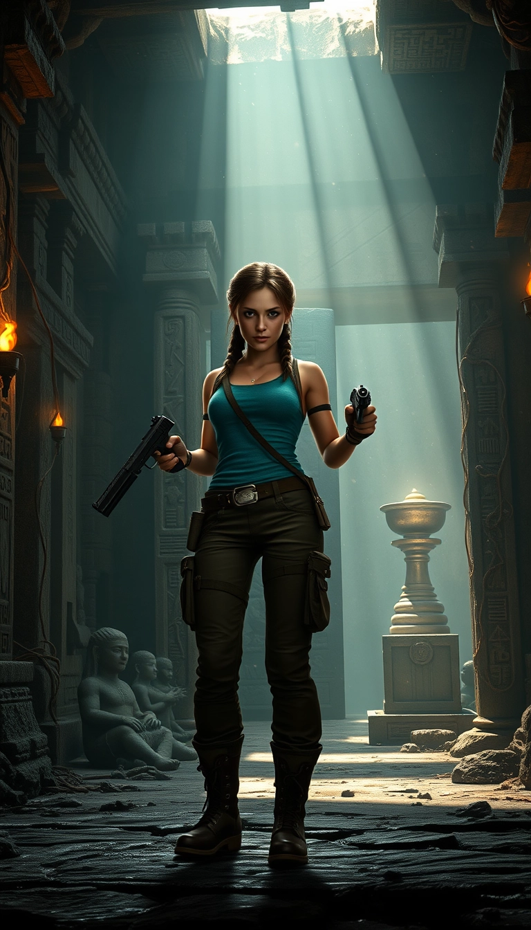 Lara's Shadowed Quest for Gold