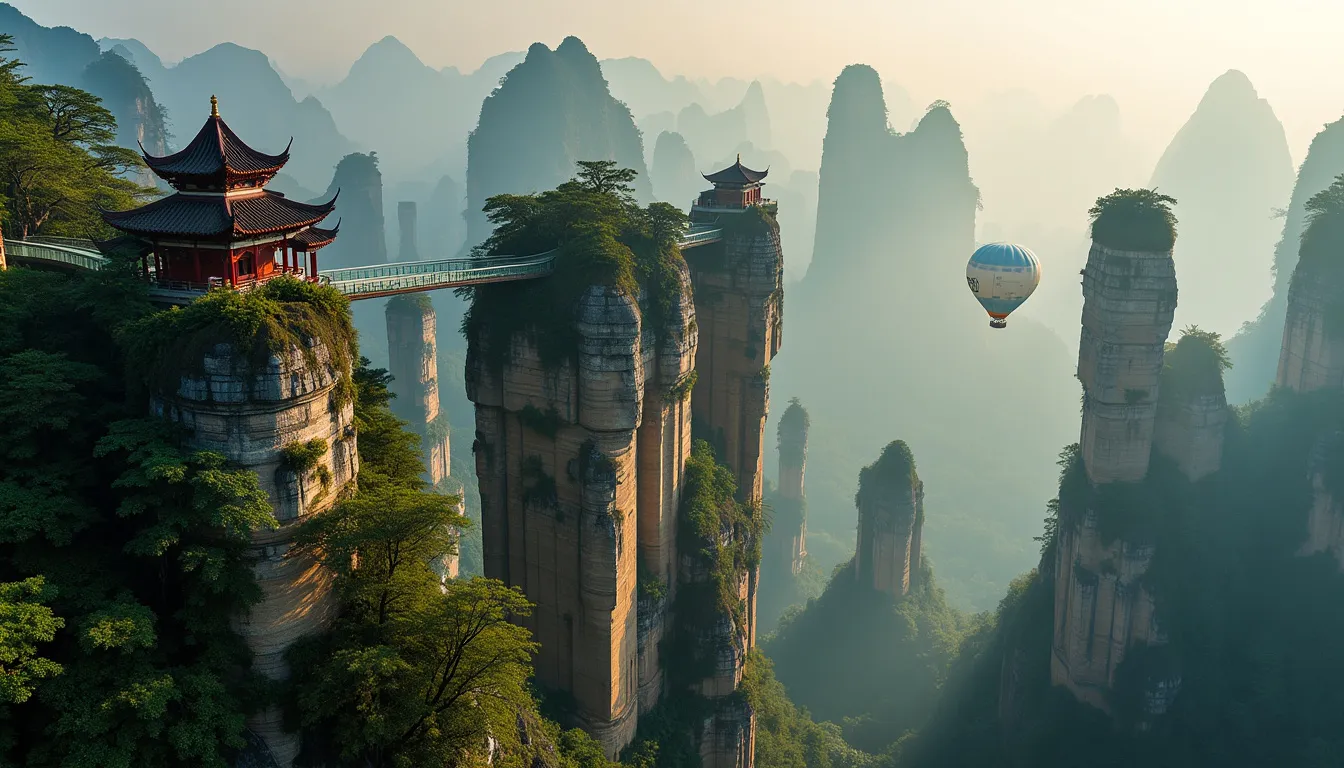 Parc National Forestier de Zhangjiajie