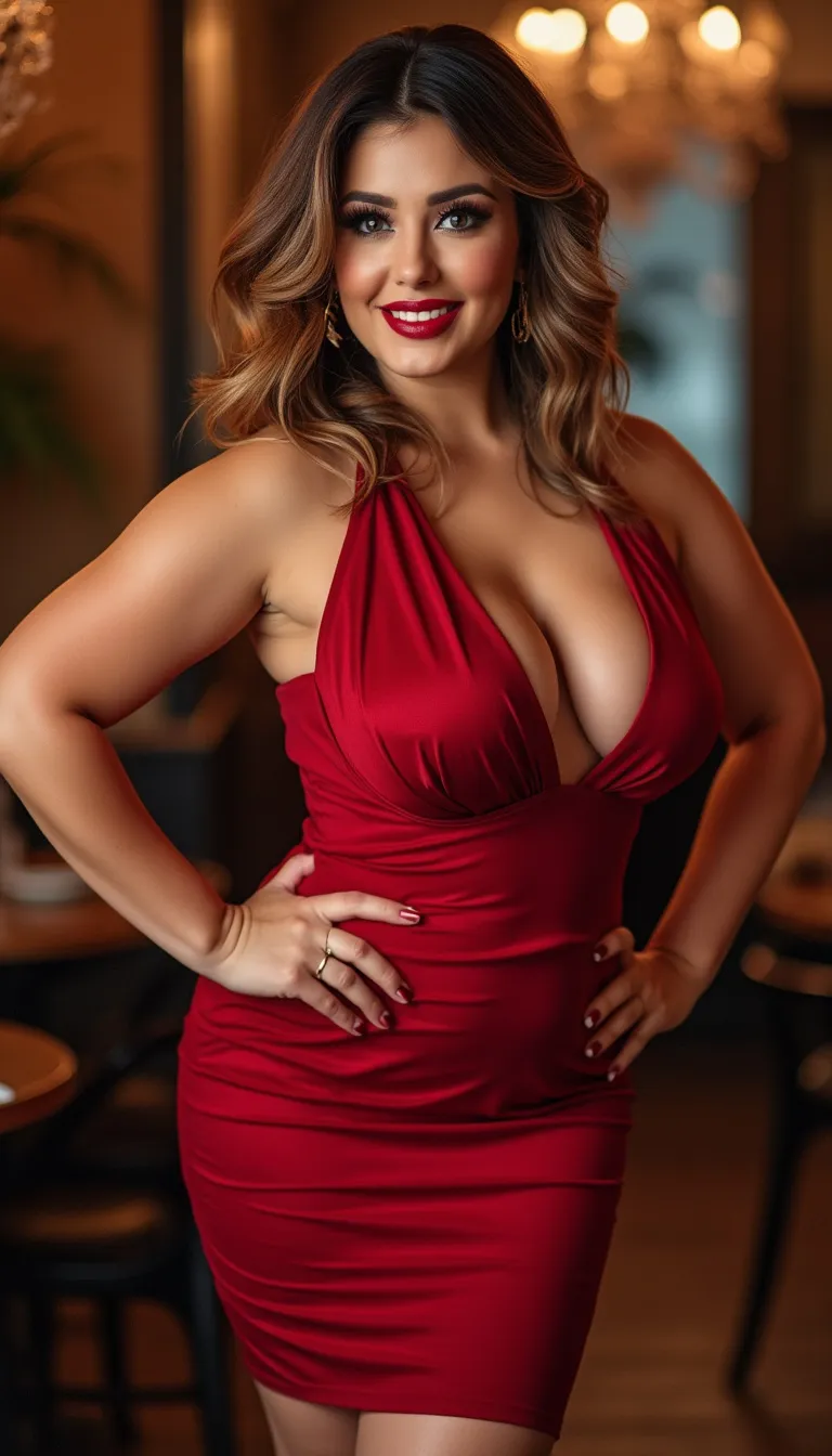 Radiant Curves in Red