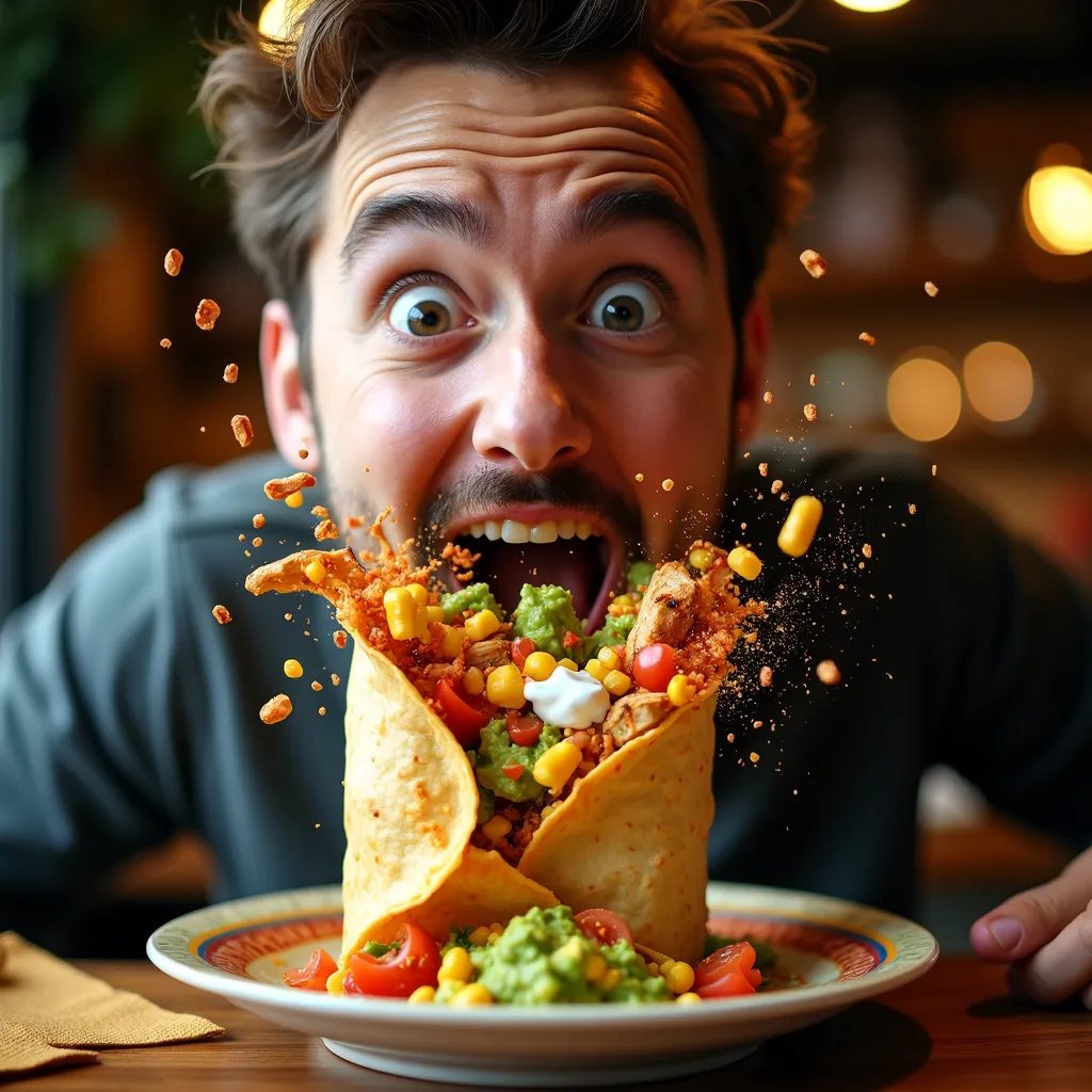 Éxtasis de Burrito: ¡Sabor Desatado!