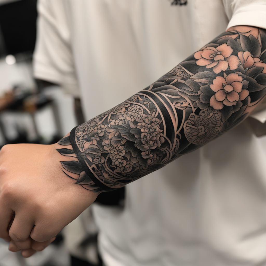 Ink Harmony: The Art of Japanese Bracelet Sleeves