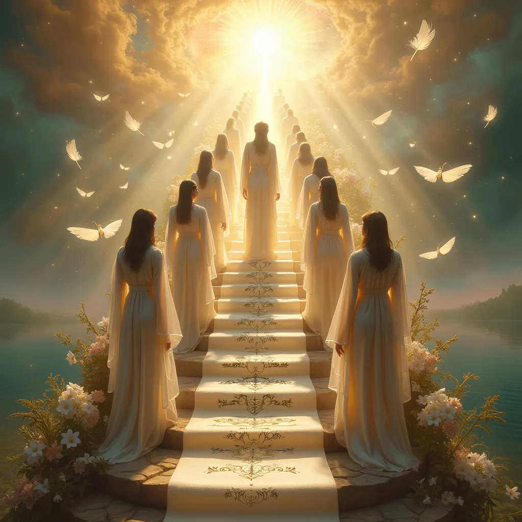 Ascend to Divine Light