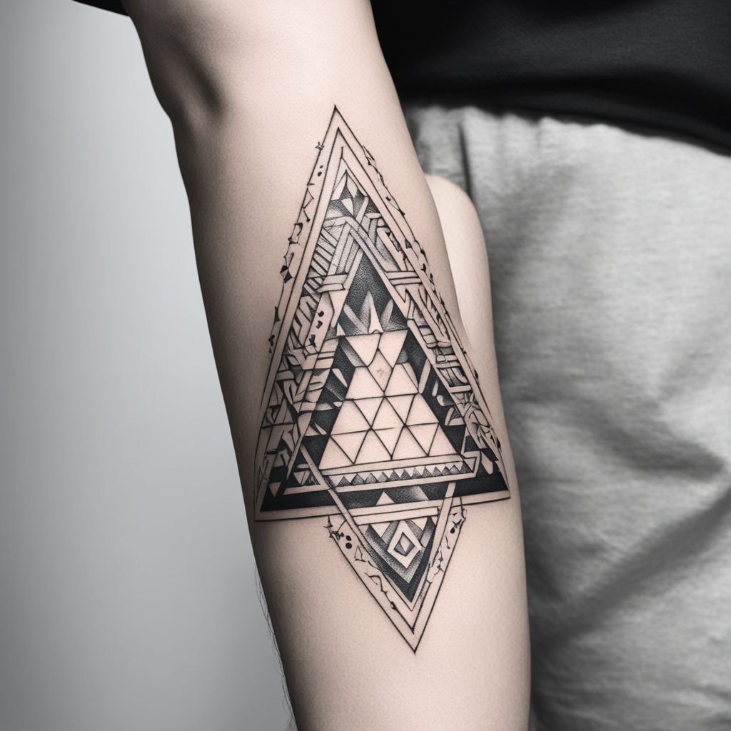 Geometric Harmony: The Art of Compromise in Ink