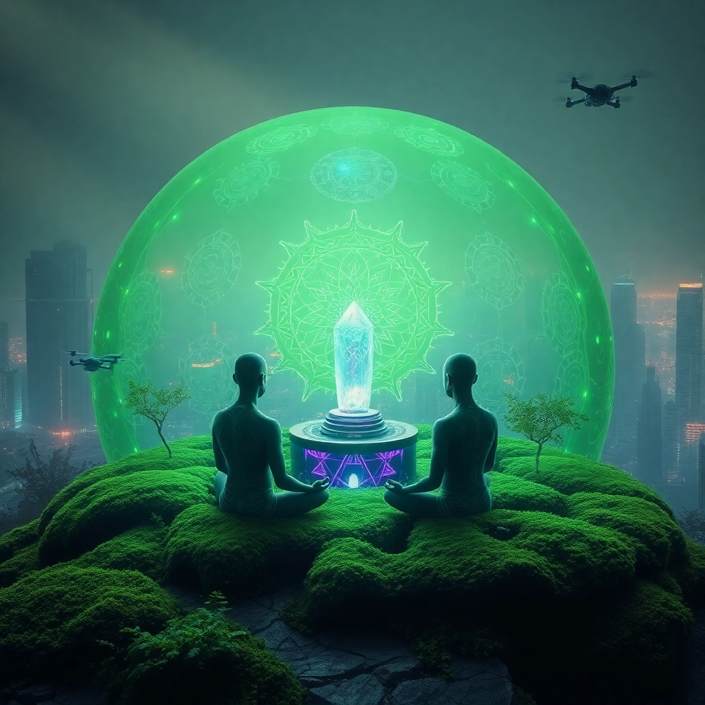 Neon Sanctum: Healing the Future