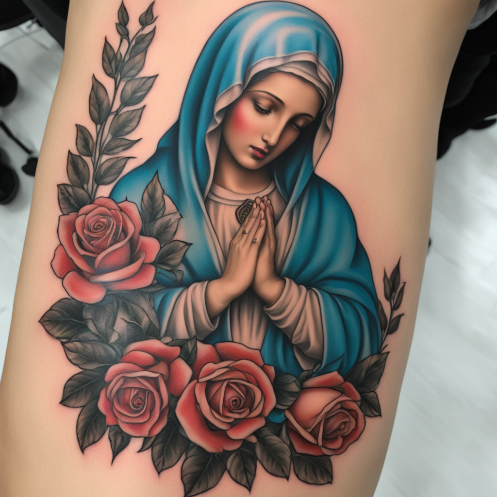 Prayers in Ink: The Virgin Mary Among Roses