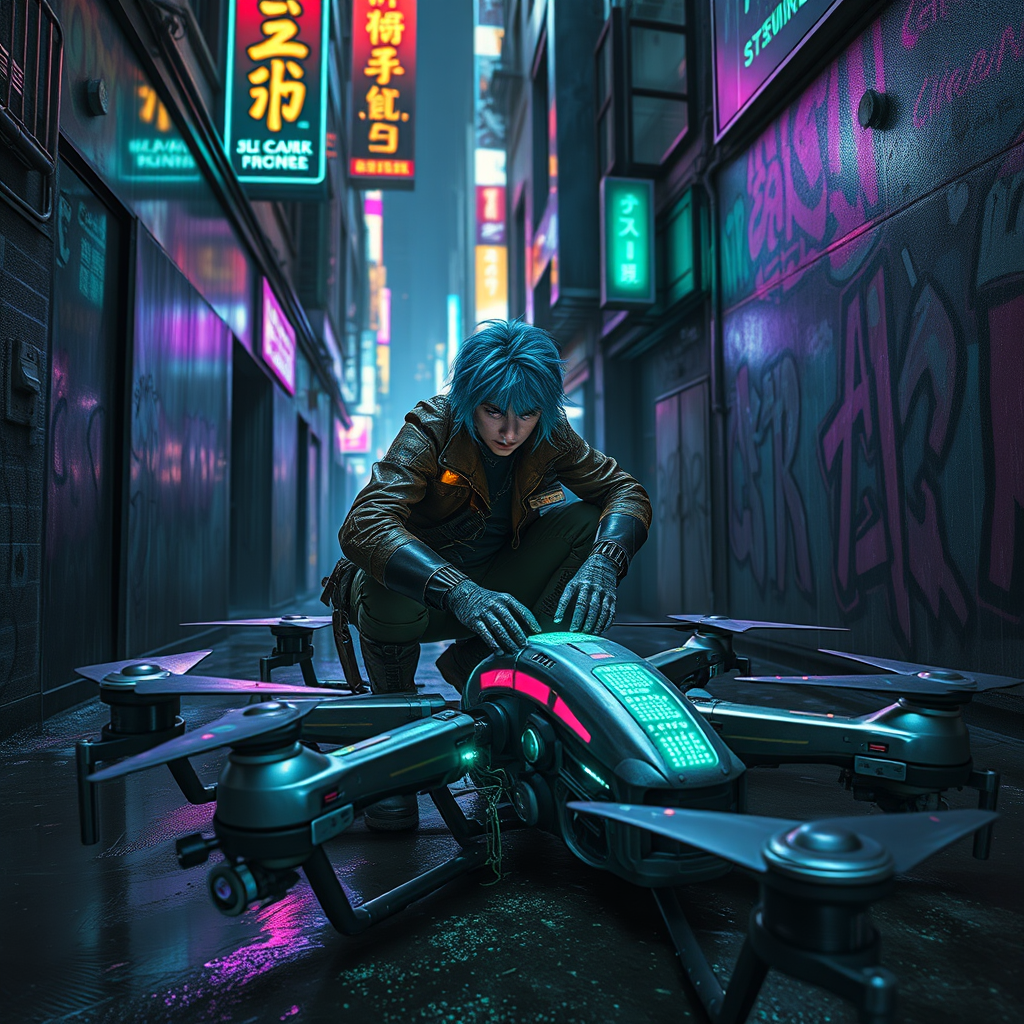 Neon Dreams: Drones Reborn