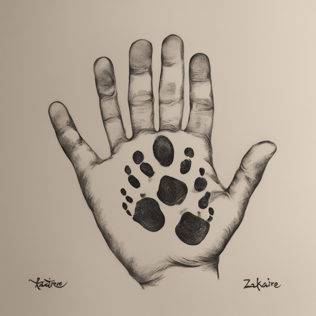 Inked Memories: Zakaire's First Footprint