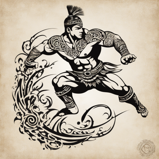 Warrior Ink: The Art of Tribal Combat Tattoos