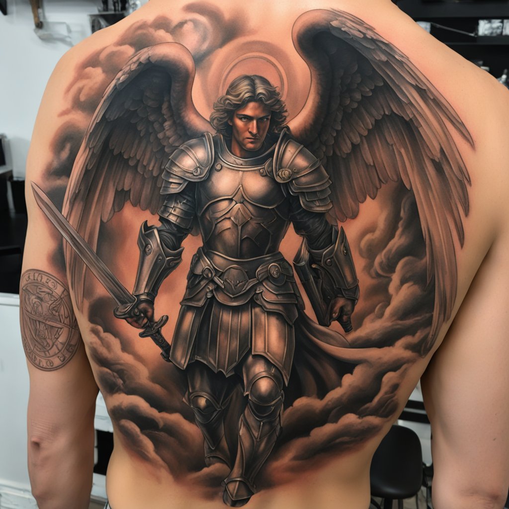 Armored Guardian: Archangel Michael's Triumph