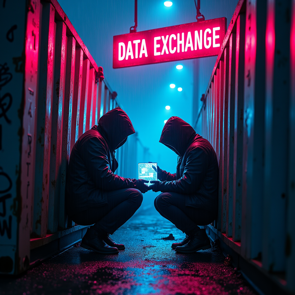 Neon Shadows: Data Underworld