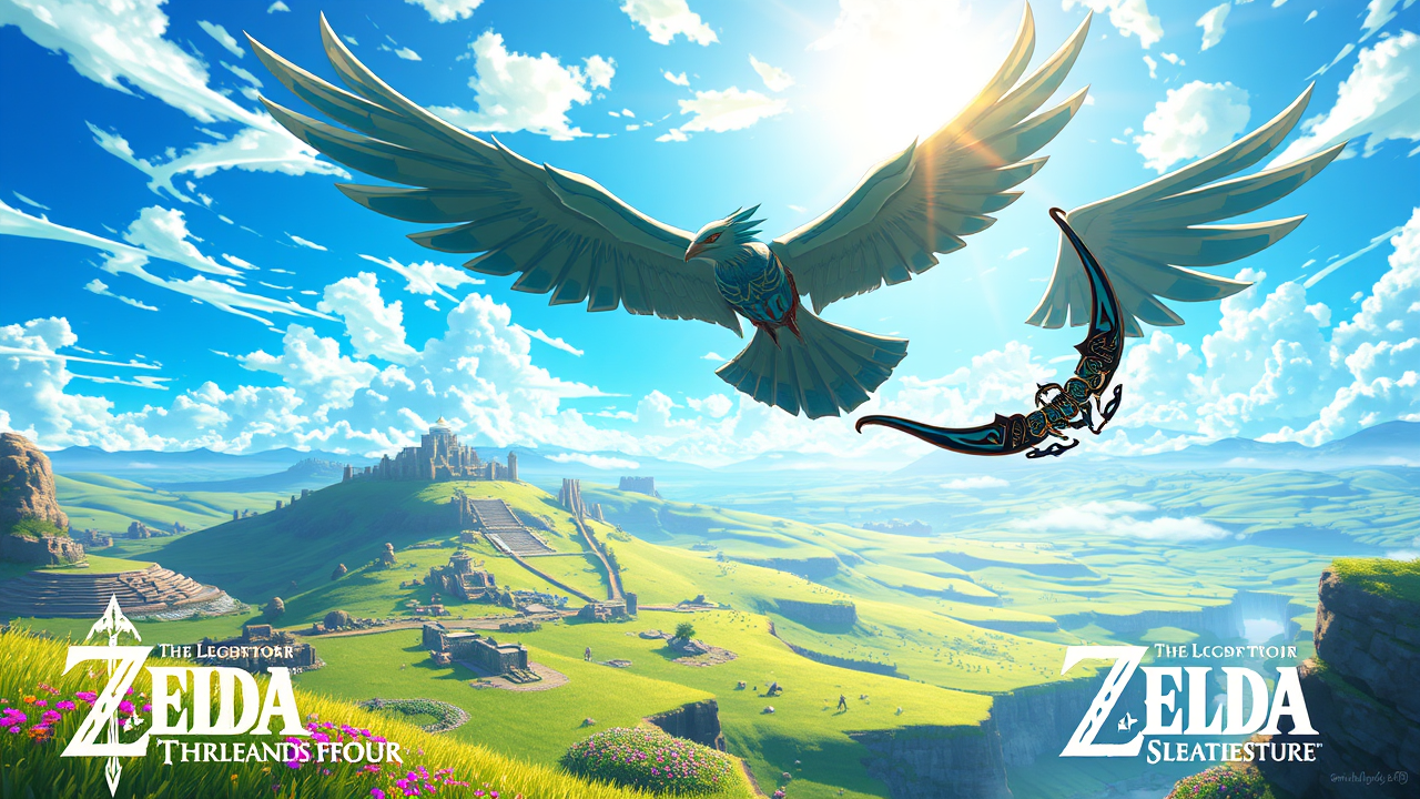 Soaring Through Hyrule's Splendor