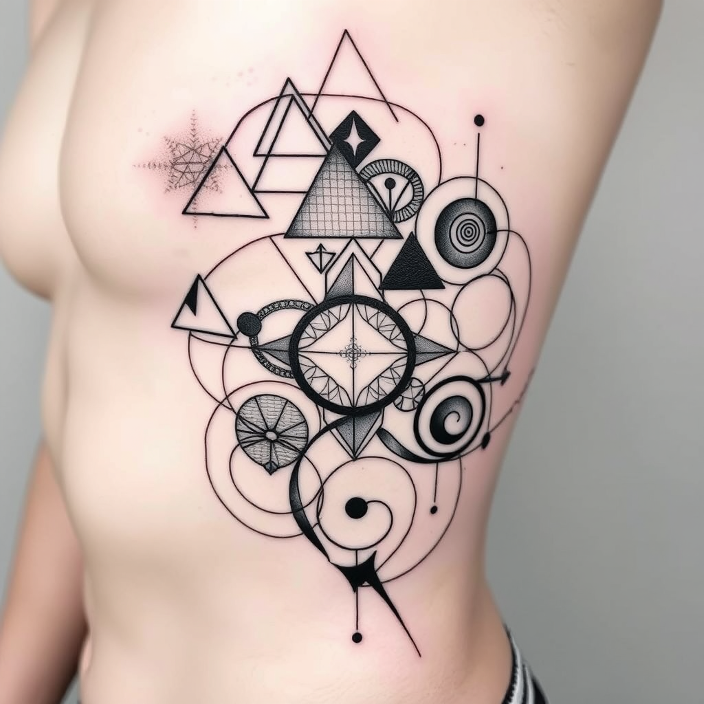 Fluid Geometry: A Tattoo Odyssey