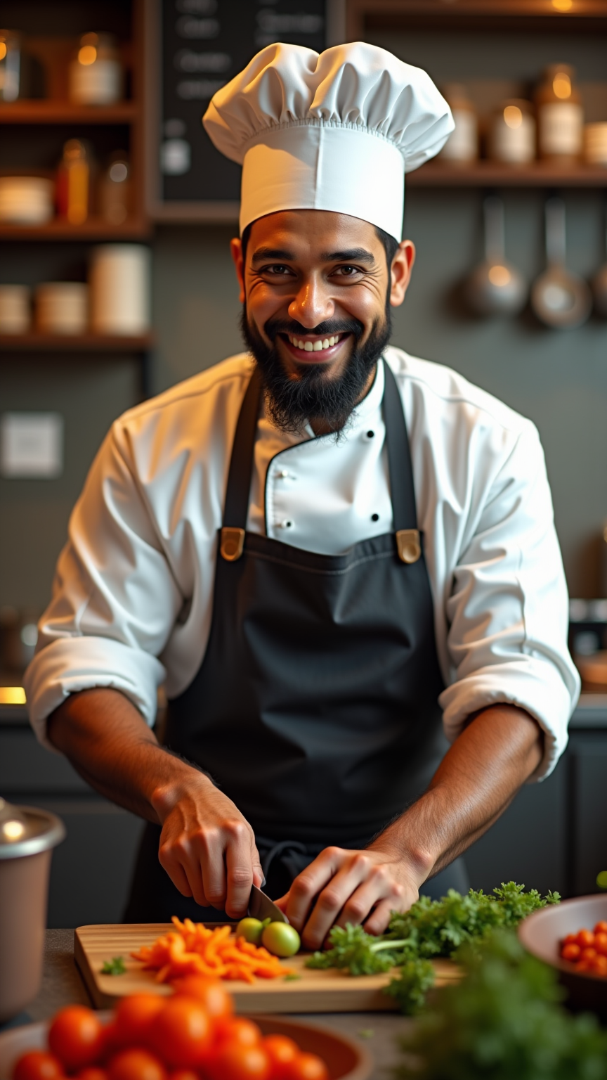 Spice and Smile: A Chef's Craft