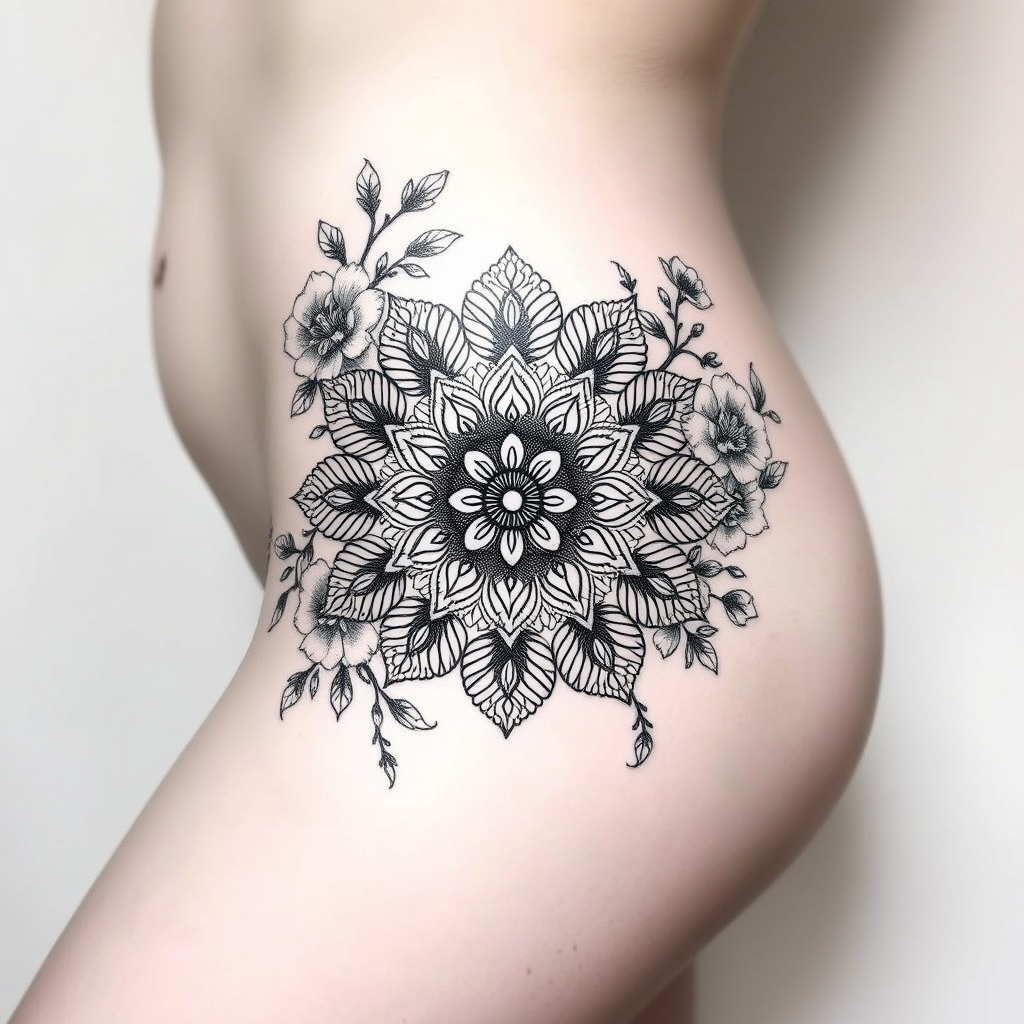 Lace Mandala: Strength in Bloom