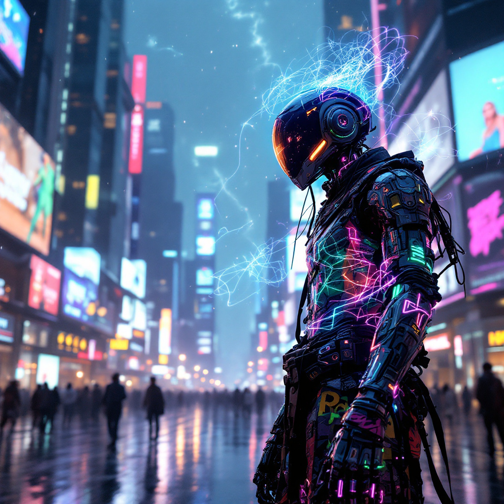 Neon Dreams: Urban Lightscapes