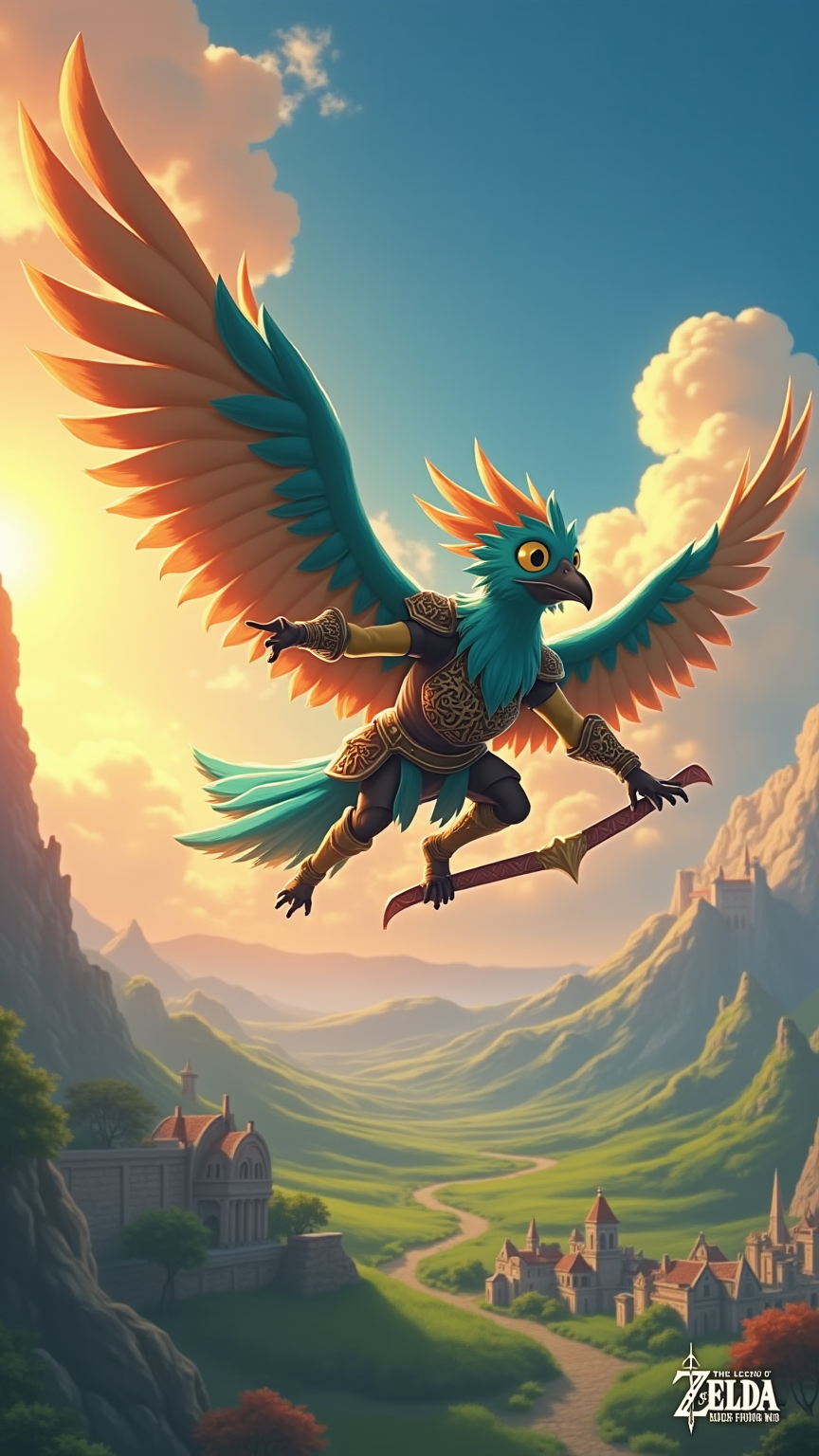 Soaring Hero: Revali's Flight