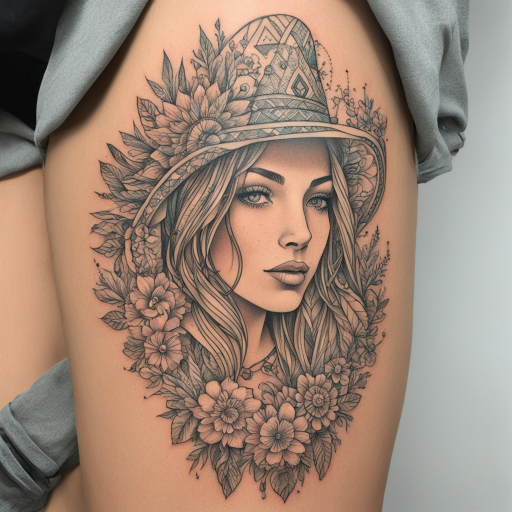 Boho Ink: Fineline Tattoos with a Western Twist