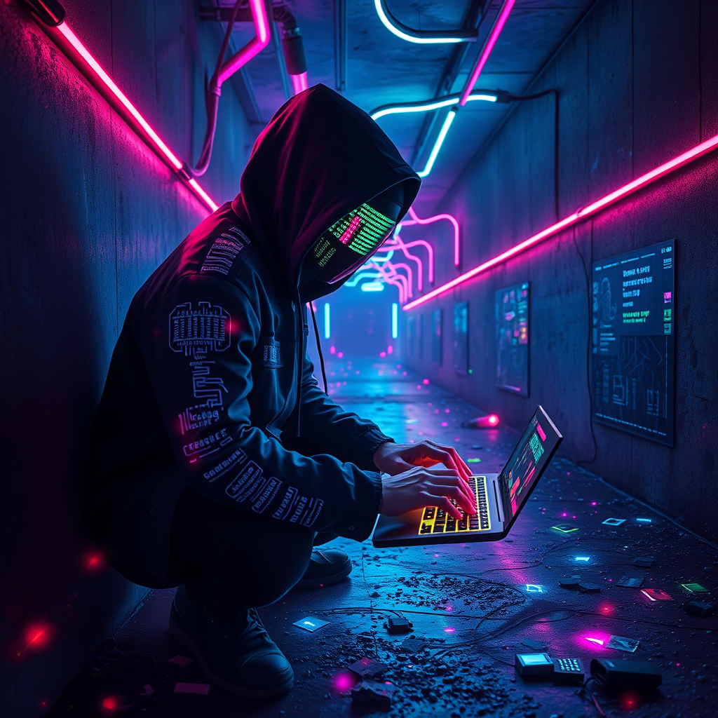 Neon Shadows: Hacker's Haven