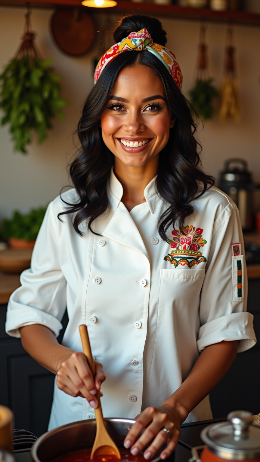 Vibrant Chef: A Culinary Portrait