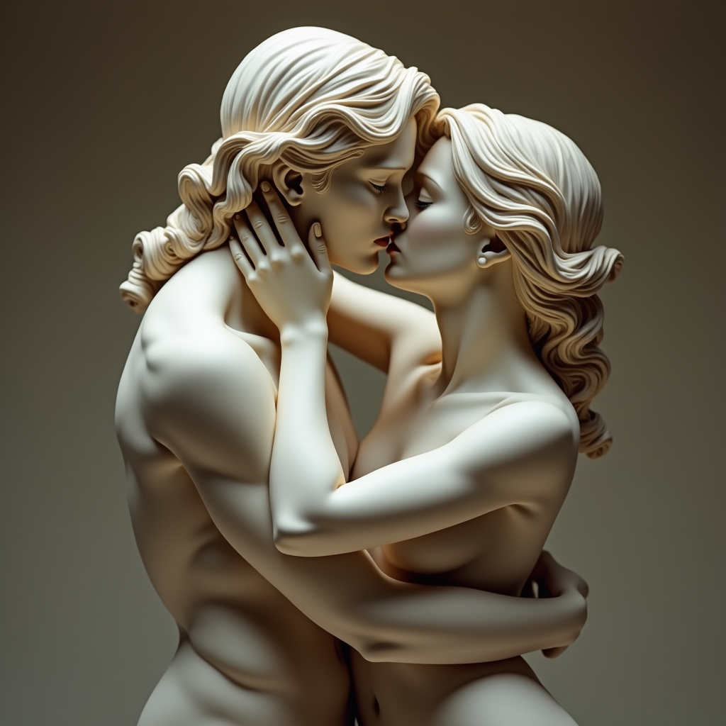 The Kiss (by Rodin)