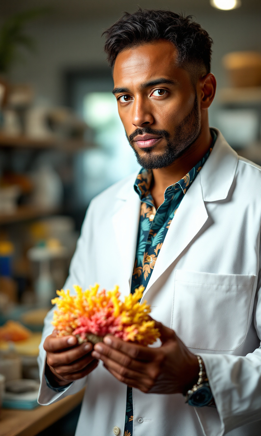 Curious Mind of the Coral Scientist