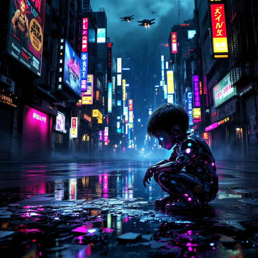 Reflections of Neon Dreams