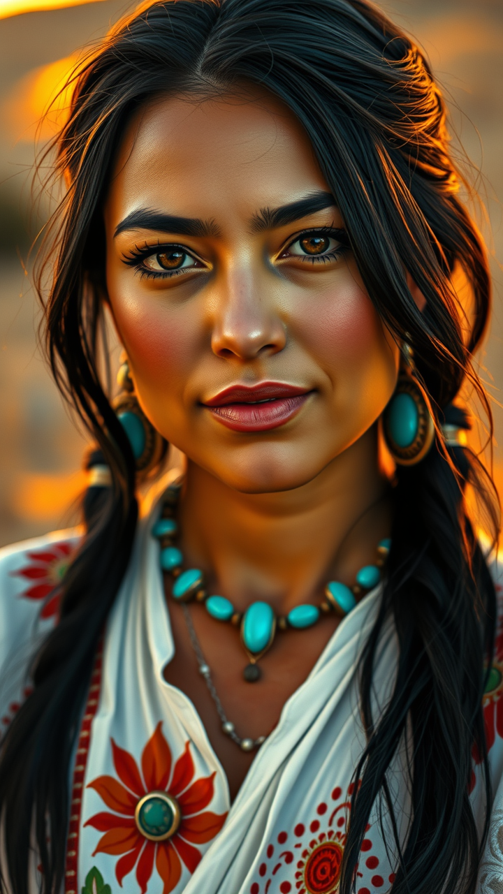 Southwestern Muse: A Native Portrait