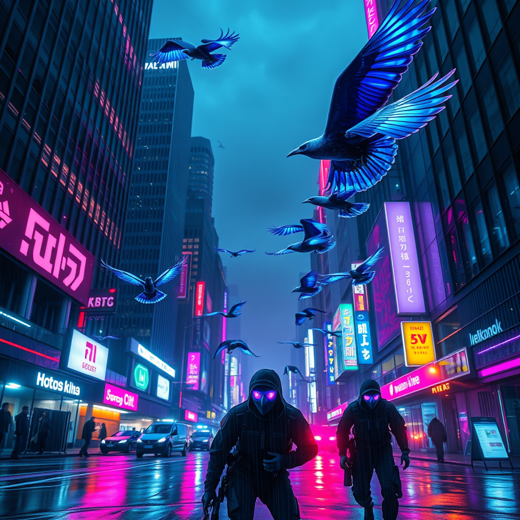 Neon Shadows: The Holo Heist