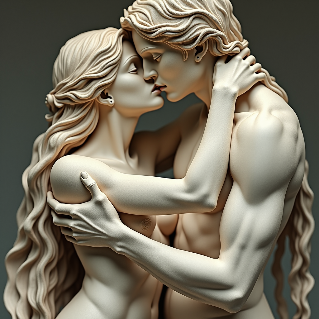 The Kiss (by Rodin)