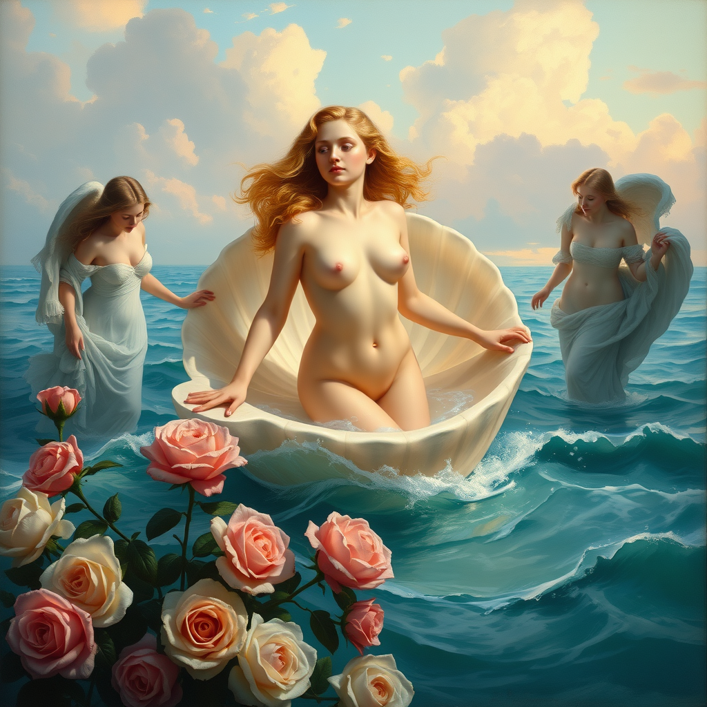 The Birth of Venus (by Alexandre Cabanel)