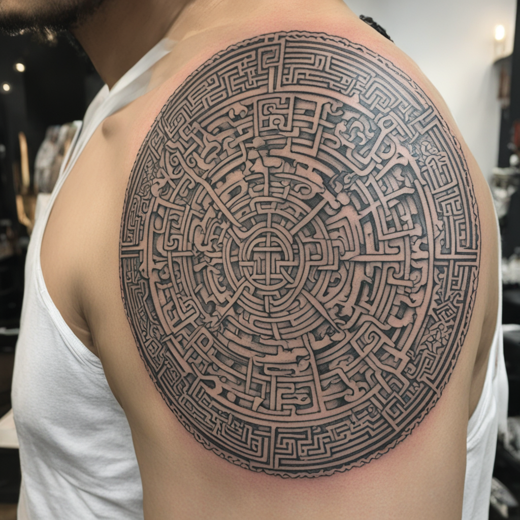 Intricate Ink: Embracing Stigma Through Chinese Talisman